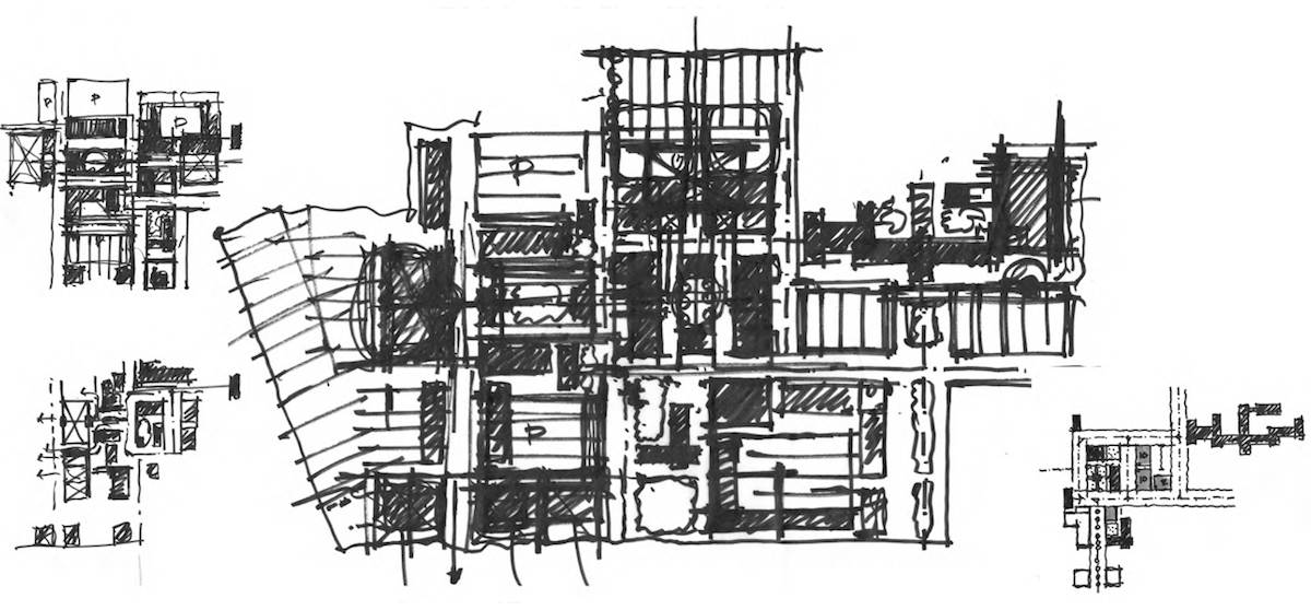 BullStreet District South Carolina Sketch