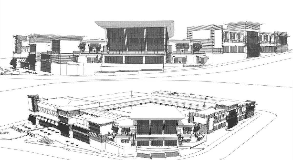 Pacifico Hotel Mall Design Architects / Architectos Diagram