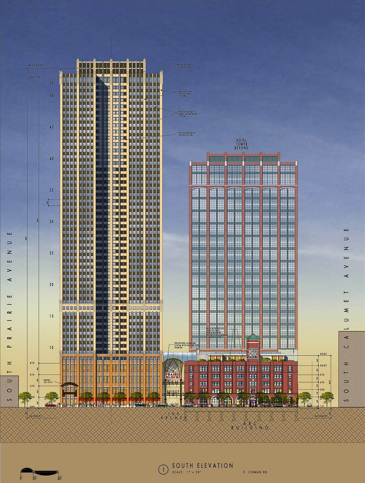 Prairie Block Chicago Design Architect
