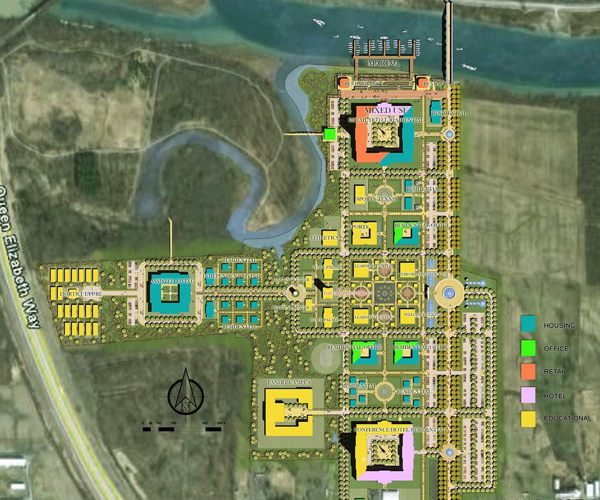 Maharishi Vedic Master Plan, Niagara Falls site