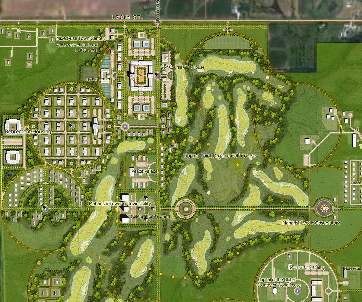 Maharishi Vedic Master Plan, Iowa site