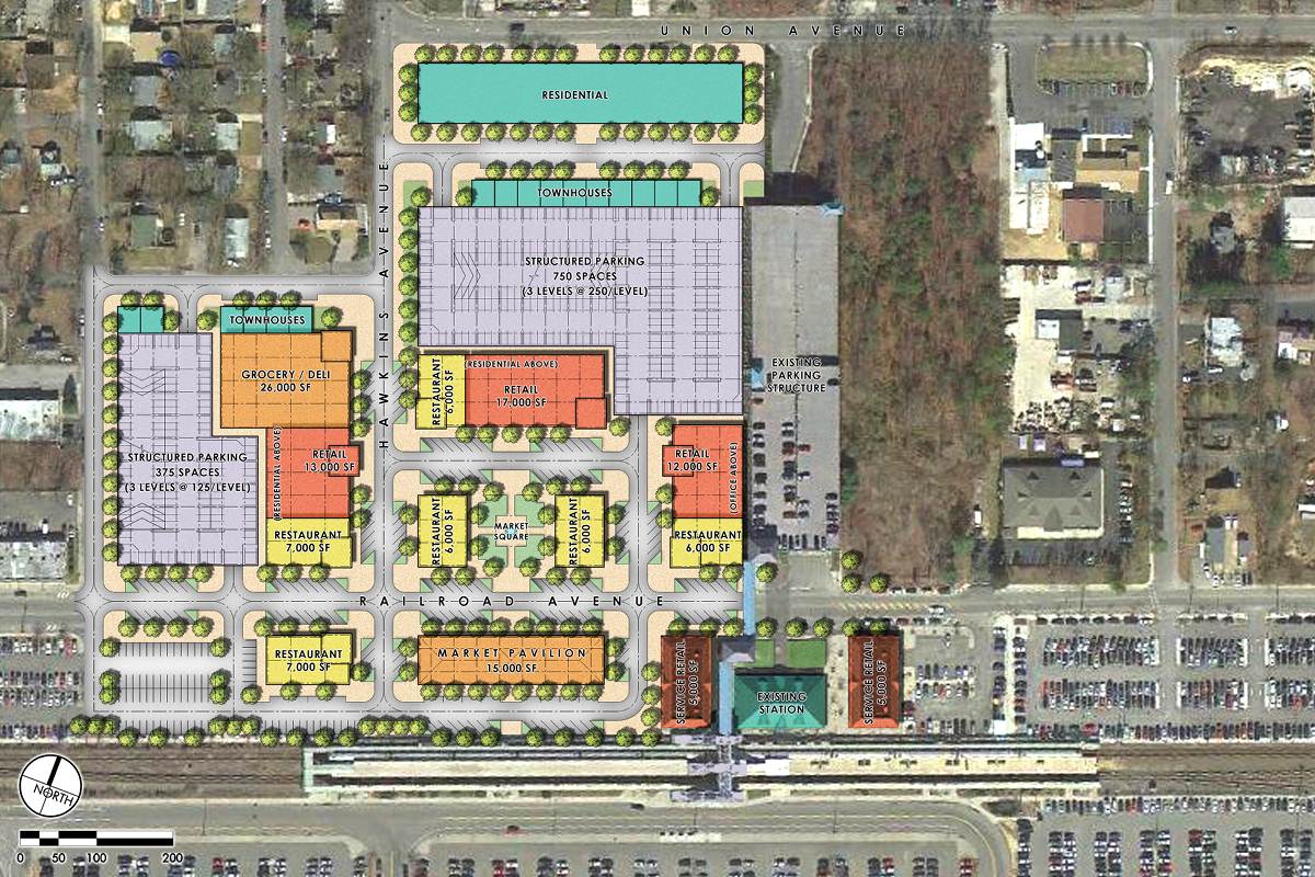 Ronkonkoma Station Square master plan