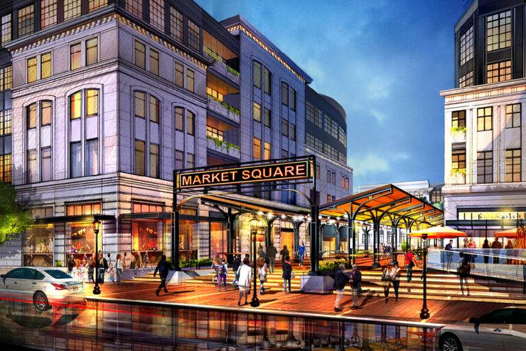 Station Square design architect Ronkonkoma Station Square D3i USA