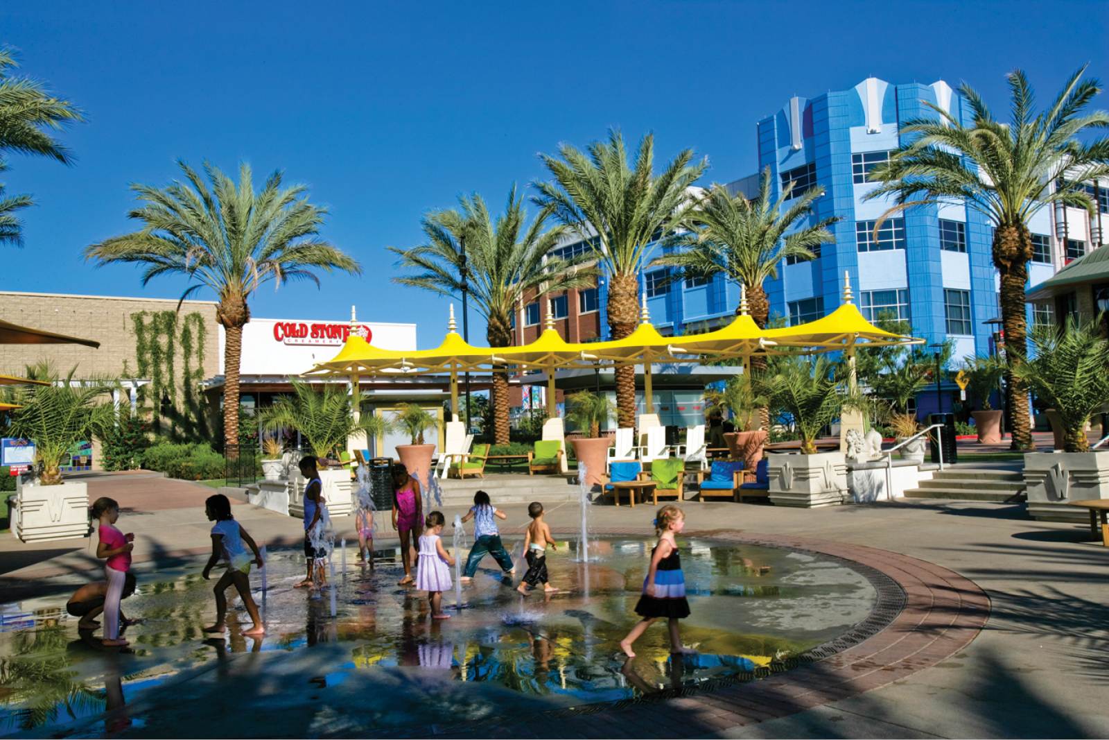 fountain plaza