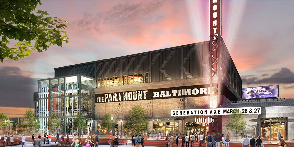 Paramount Baltimore Concert Venue D3i USA