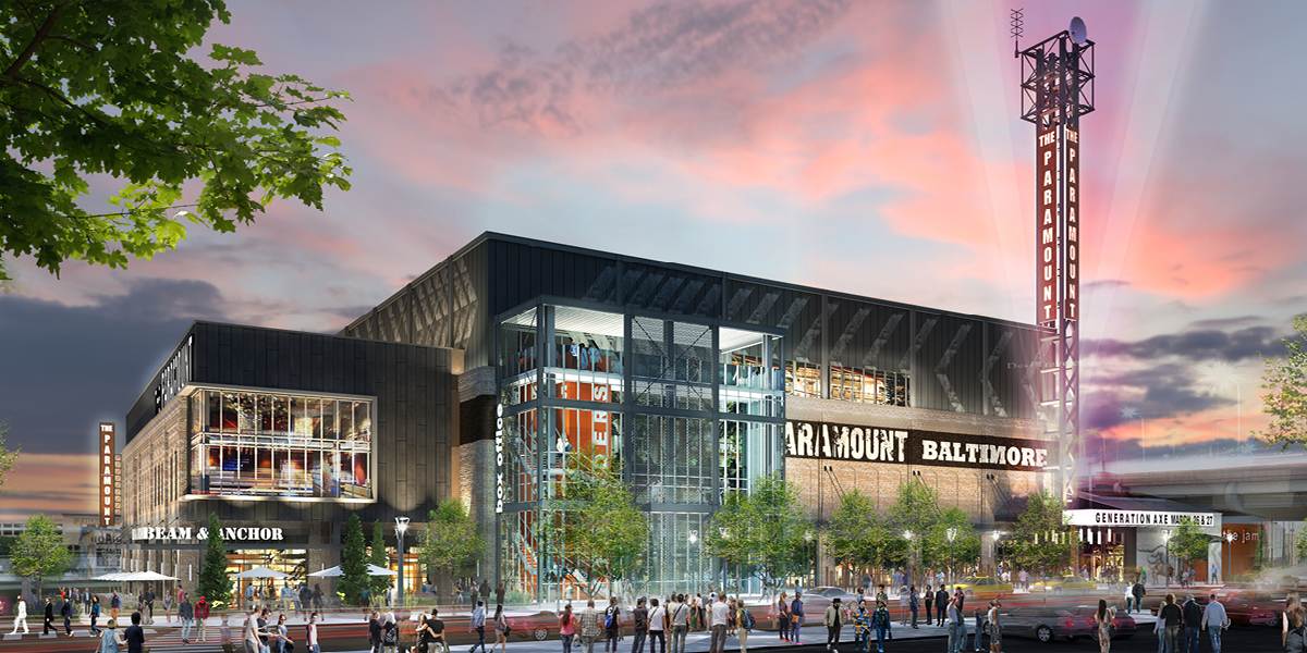 Paramount Baltimore Concert Venue D3i USA