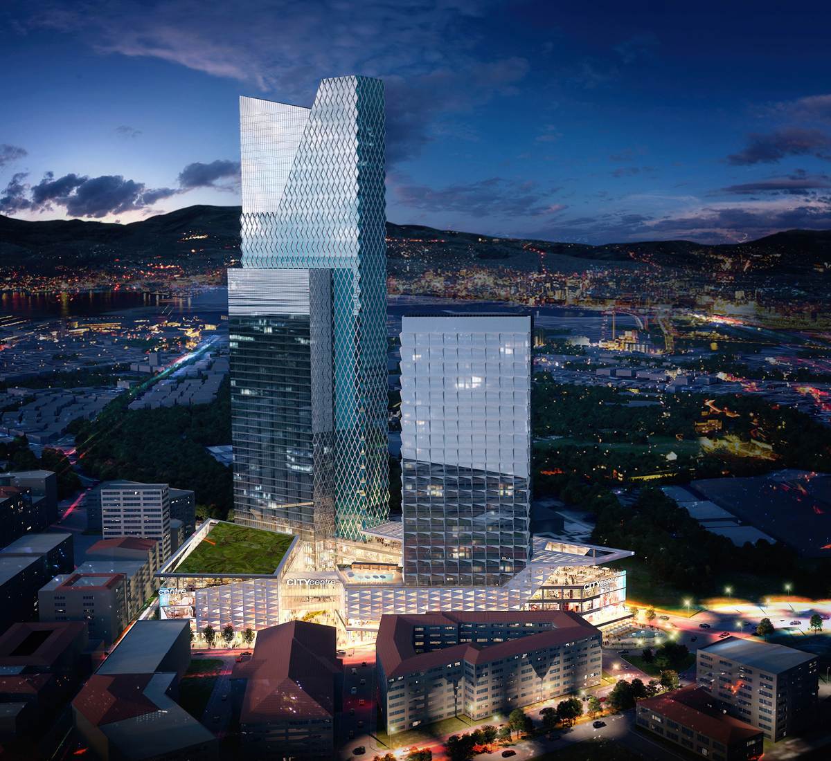 City Centre Izmir contemporary mixed use design mimar / architect