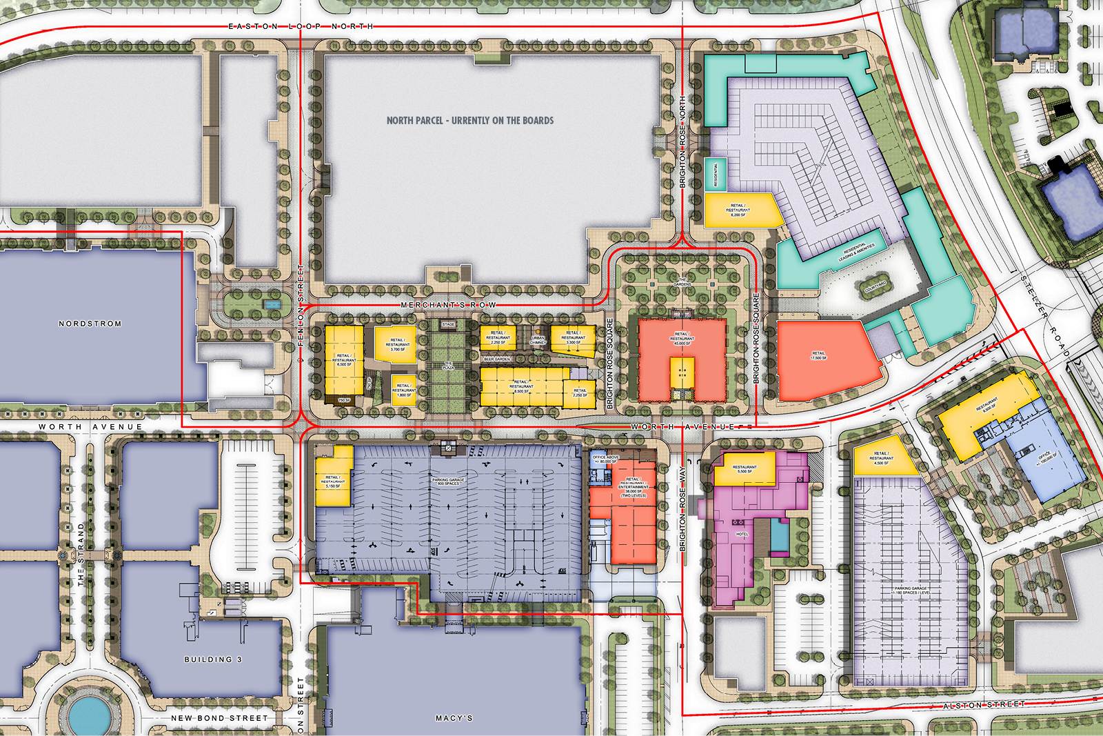 Easton Town Center Expansion designer