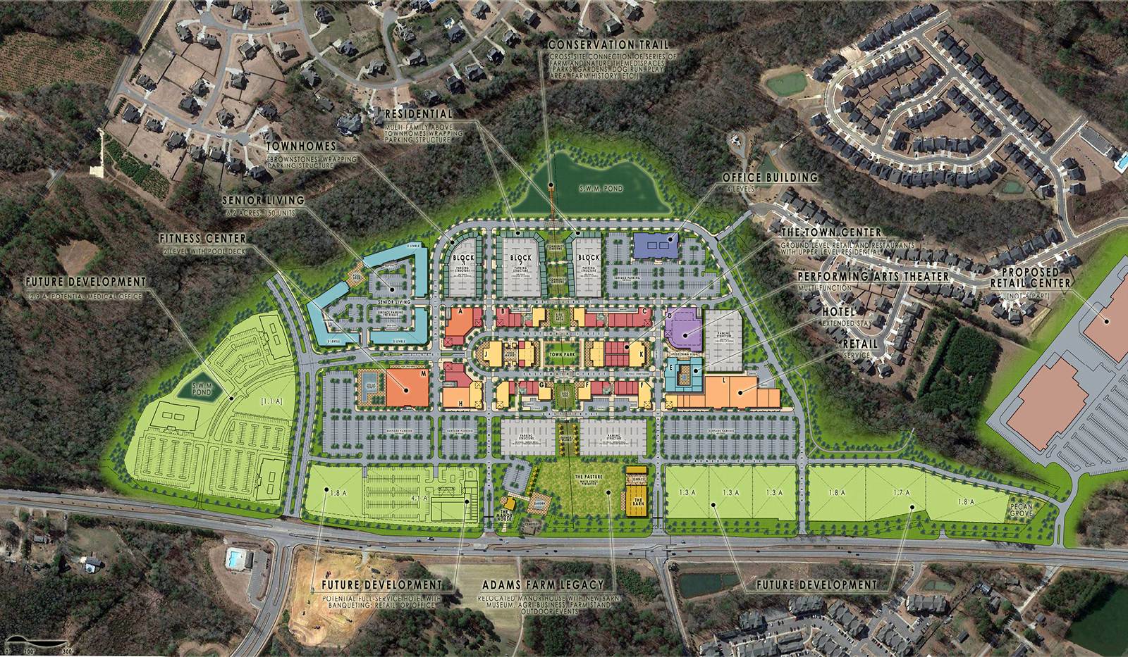 Adams Farm master plan