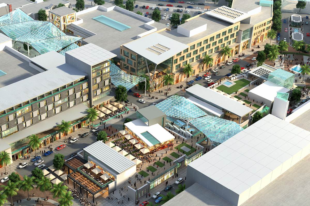 exporting town centers