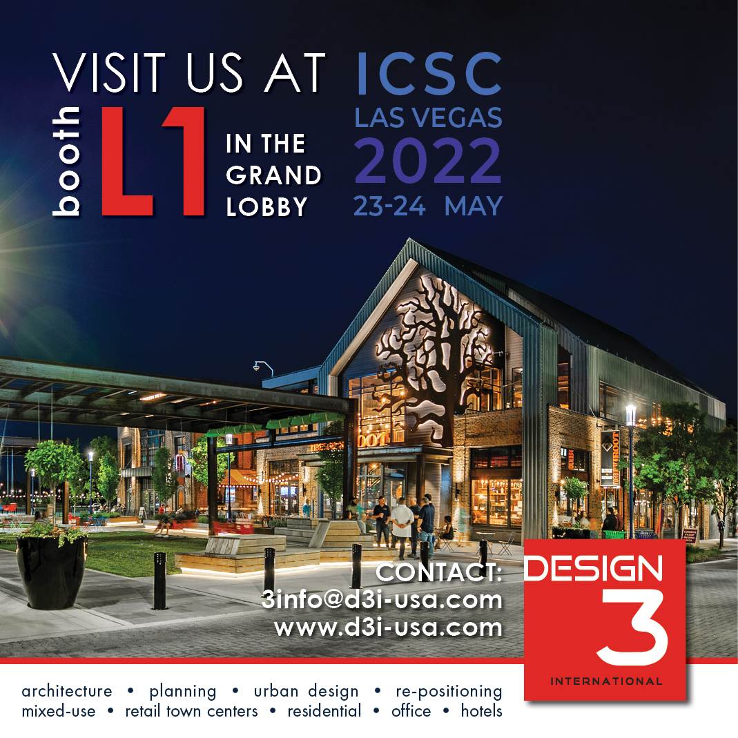 We're exhibiting at ICSC Las Vegas 2022! D3i USA