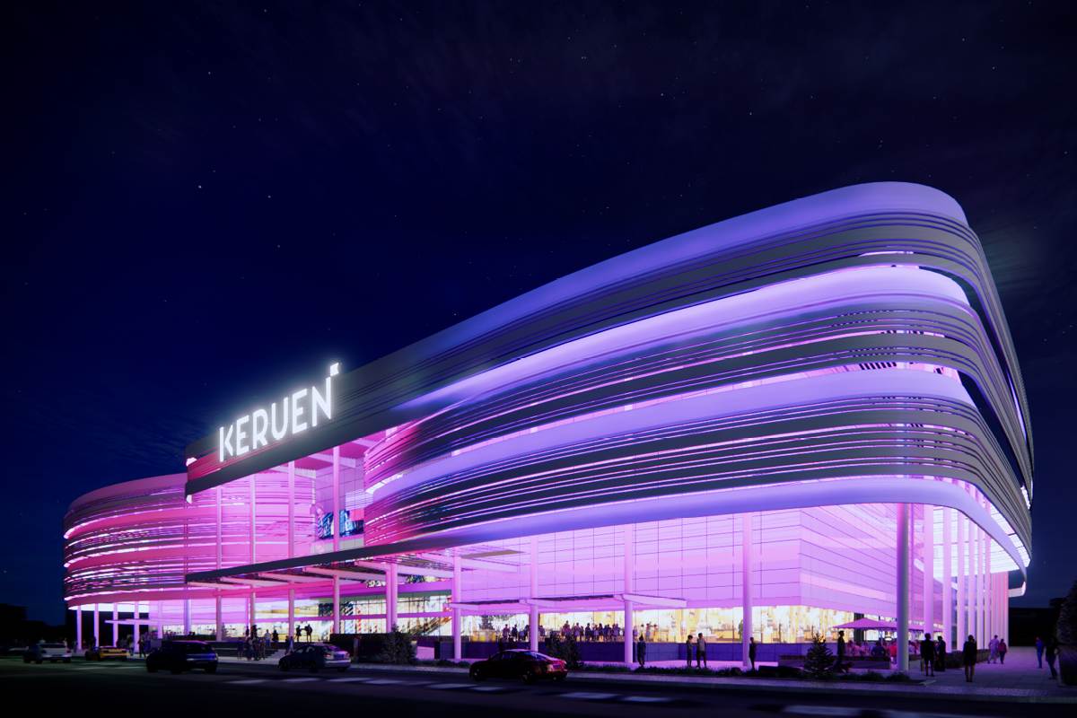 keruen mall proposed exterior renovation